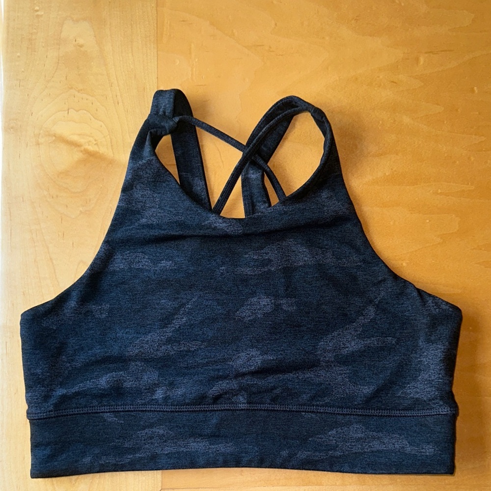 Vuori Charcoal Sports Bra